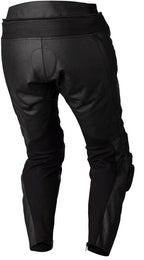 RST S1 CE Leather Pants - Black/Black Size XXL - Extra