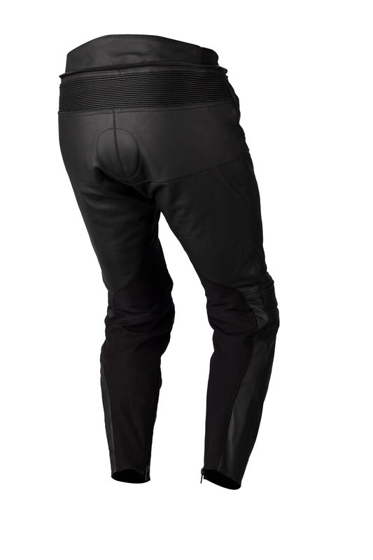 RST Tour 1 CE Leather Pants - Black/Black Size XL Short Leg - Extra