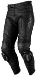 RST S1 CE Ladies Leather Pants - Black/Black Size L - Main
