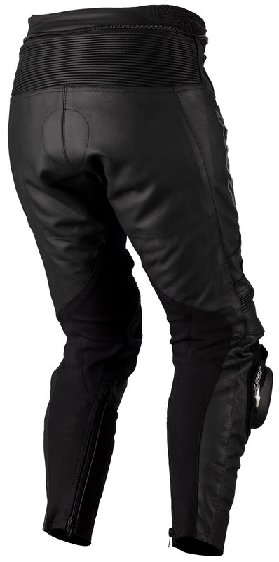 RST S1 CE Ladies Leather Pants - Black/Black Size XXL - Extra