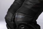 RST S1 CE Ladies Leather Pants - Black/Black Size XXL - Extra
