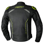 RST S1  Leather Jacket Men - Neon Yellow - Extra