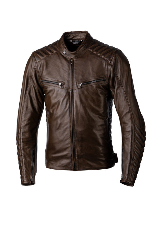 RST Roadster 3 CE Leather Jacket - Brown Size S - Main