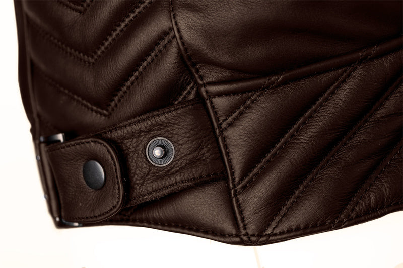 RST Roadster 3 CE Leather Jacket - Brown Size S - Extra
