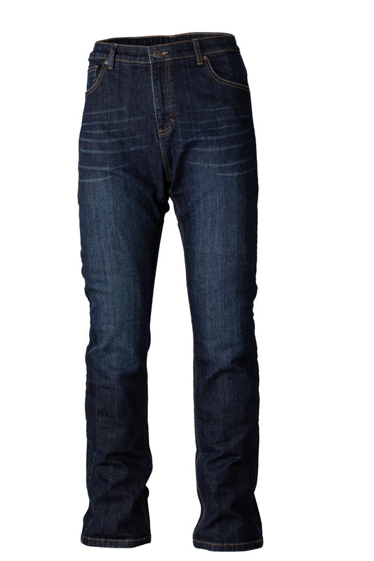 RST Straight Leg 2 CE Reinforced Textile Pants - Dark Blue Denim Size XL - Main