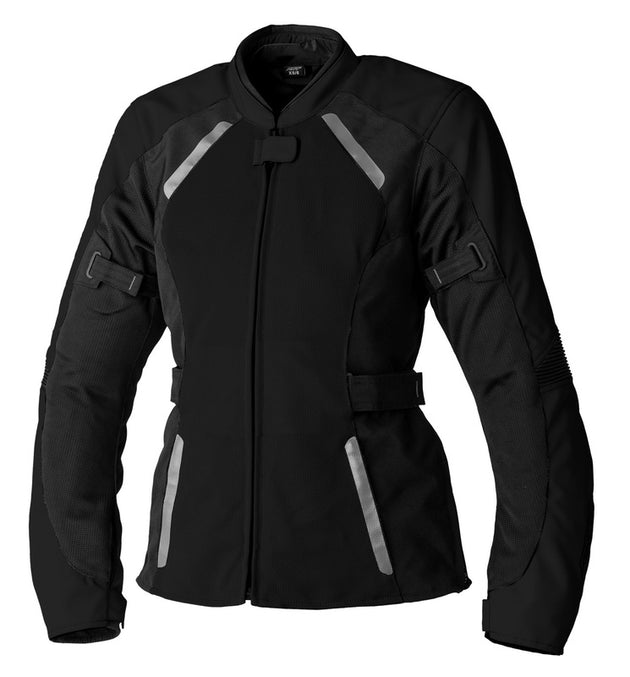 RST Ladies Ava Mesh CE Textile Jacket - Black/Black Size XS - Main
