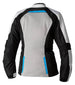 RST Ladies Ava Mesh CE Textile Jacket - Silver/Black/Blue Size XS - Extra