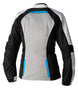 RST Ladies Ava Mesh CE Textile Jacket - Silver/Black/Blue Size XS - Extra