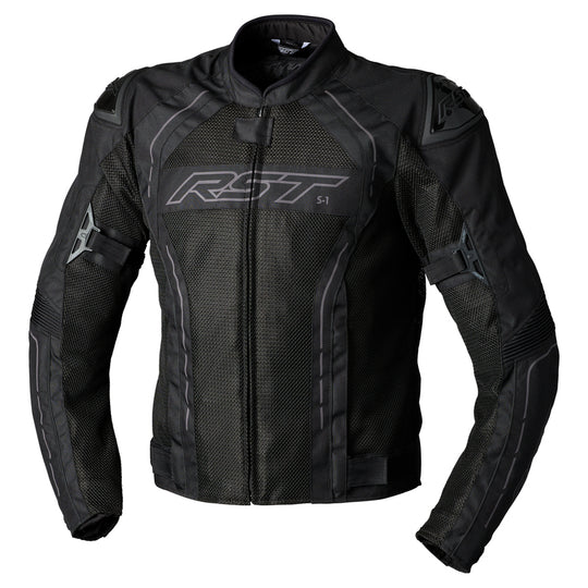RST textile Jacket S1 mesh Men - Black - Main