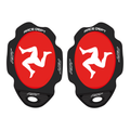 RST Flag Series Manx Red Knee Sliders - Extra