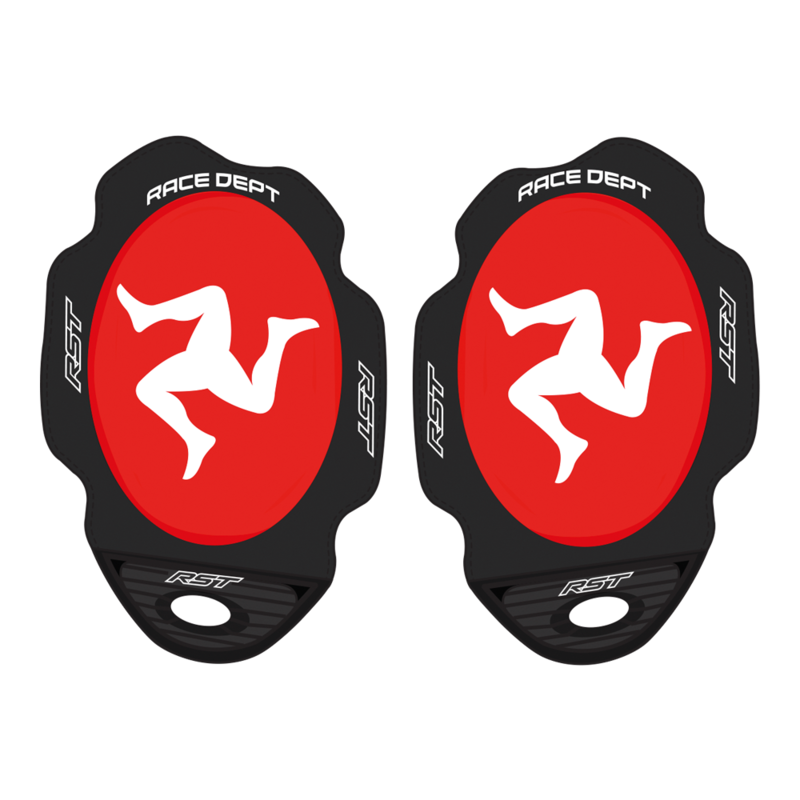 RST Flag Series Manx Red Knee Sliders - Main