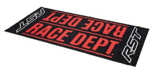 RST Race Dept Bike Mat - Black/Red 100 x 200 cm - Main