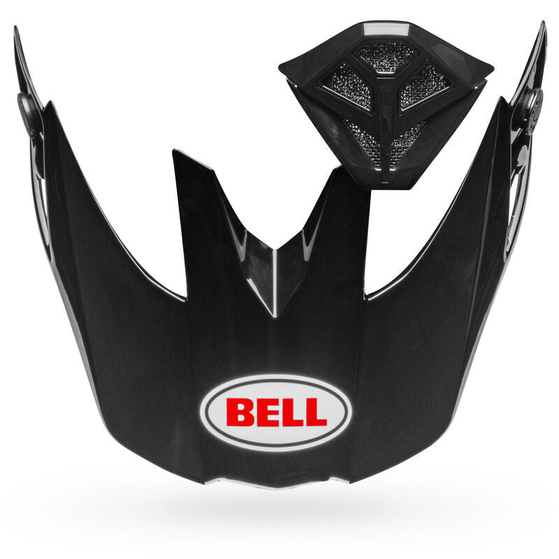 BELL Moto-10 Off-Road Peak and Mouthpiece Kit - Visor Black - Extra