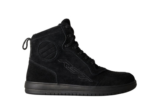 RST Hi-Top Lady Shoes - Black Suede - Main