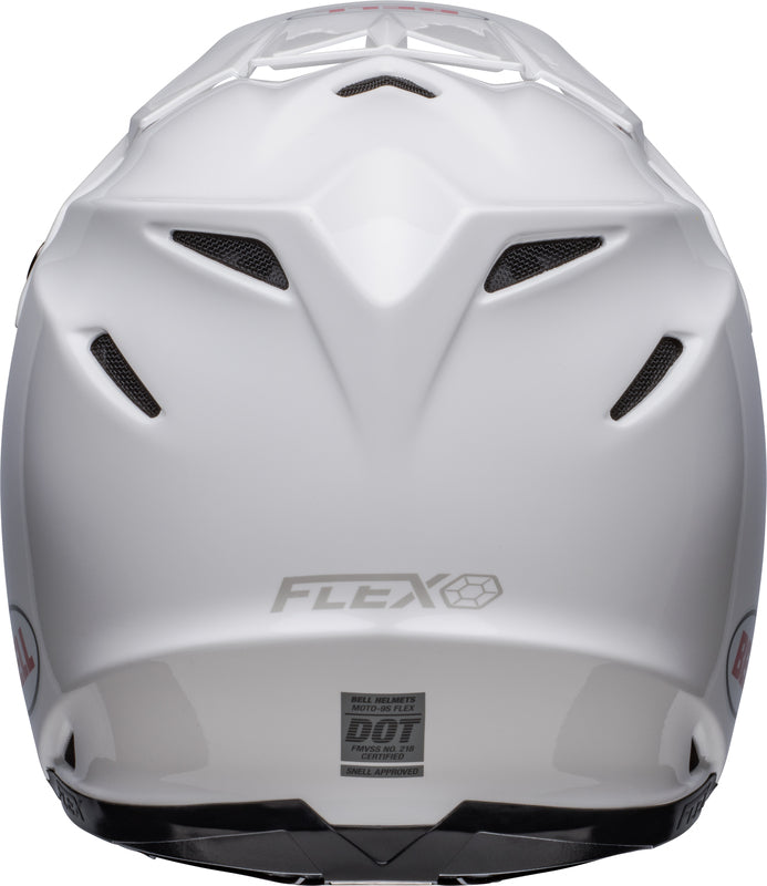 BELL Moto-9s Flex Solid Helmet - White - Extra