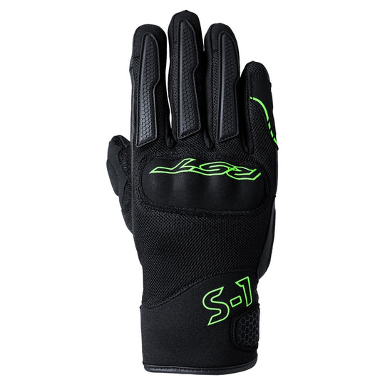 RST S-1 Mesh Men CE Gloves - Neon Green - Main