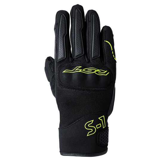 RST S-1 Mesh Men CE Gloves - Neon Yellow - Main
