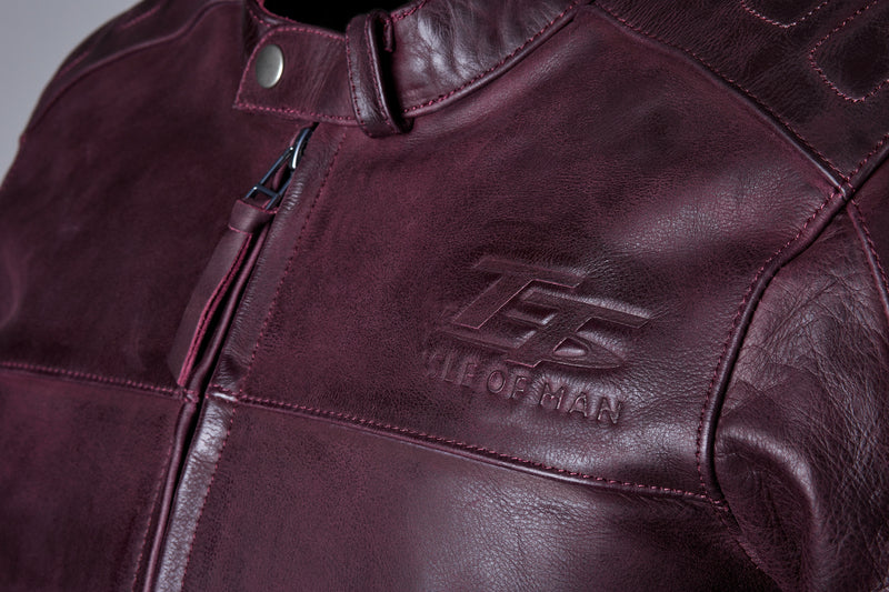 RST leather Jacket Brandish2 CE Men - Oxblood - Extra
