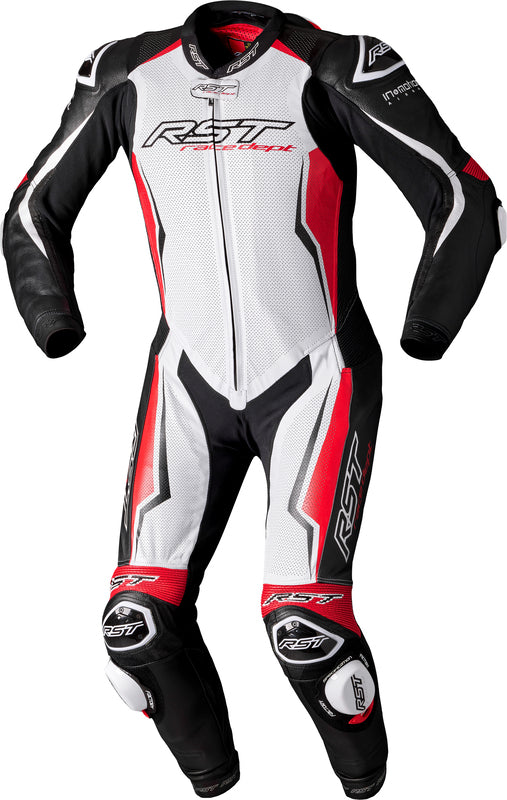 RST Suit V4.1 EVO Kangaroo Airbag Men CE - White/Red/Black - Main