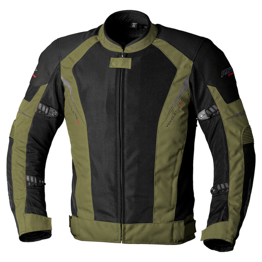 RST textile Jacket Ventilator-XT CE Men - Green - Main