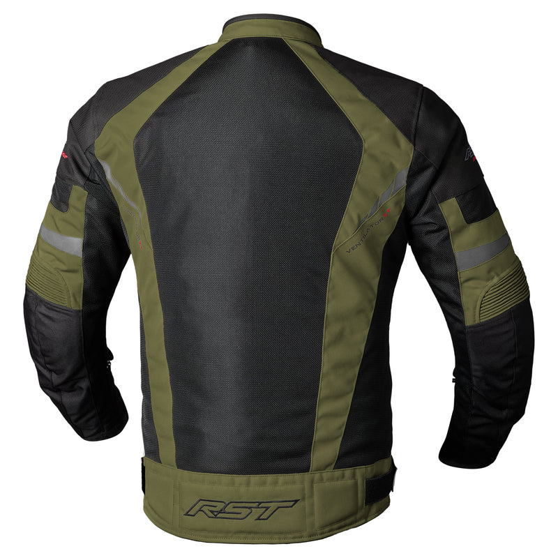 RST textile Jacket Ventilator-XT CE Men - Green - Extra