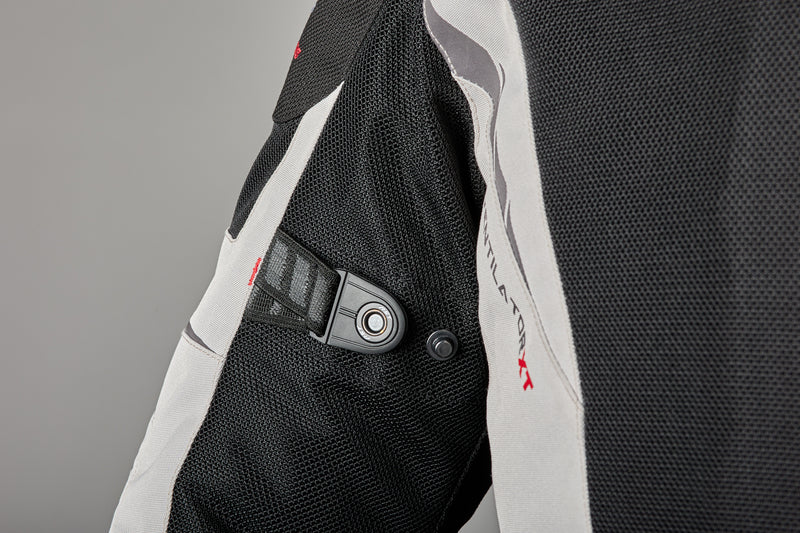 RST textile Jacket Ventilator-XT CE Men - Black/Silver - Extra