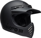 BELL Moto-3 Classic Helmet - Matte/Gloss Blackout - Extra