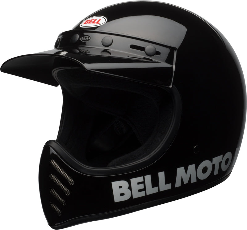 BELL Moto-3 Classic Helmet - Gloss Black - Extra