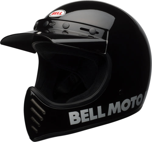 BELL Moto-3 Classic Helmet - Gloss Black - Extra