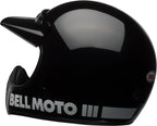 BELL Moto-3 Classic Helmet - Gloss Black - Extra
