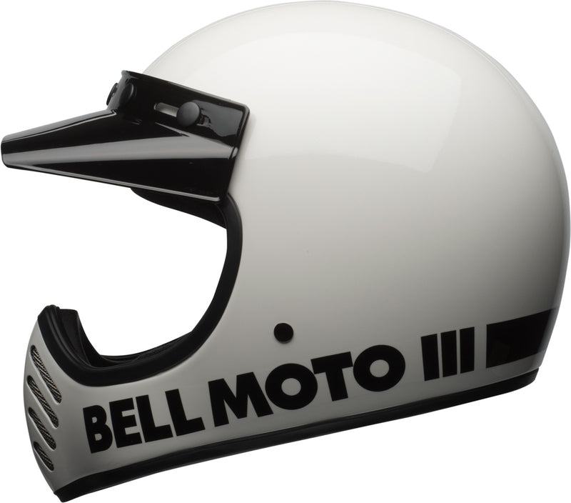 BELL Moto-3 Classic Helmet - Gloss White - Extra