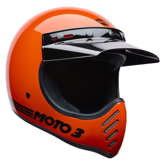 BELL Moto-3 Helmet - Classic Gloss Orange - Main