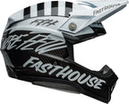 BELL Moto-10 Spherical Helmet - Fasthouse Mod Squad Gloss White/Black - Extra
