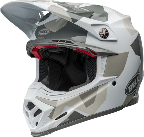 BELL Moto-9S Flex Helmet - Rover Gloss White Camo - Extra