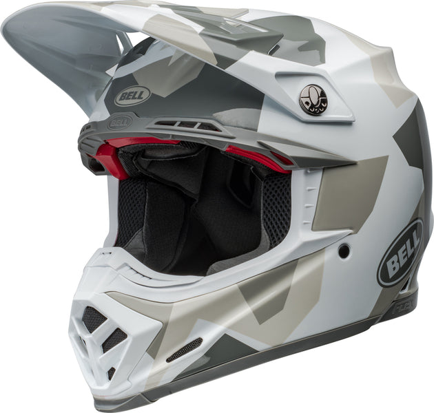 BELL Moto-9S Flex Helmet - Rover Gloss White Camo - Main