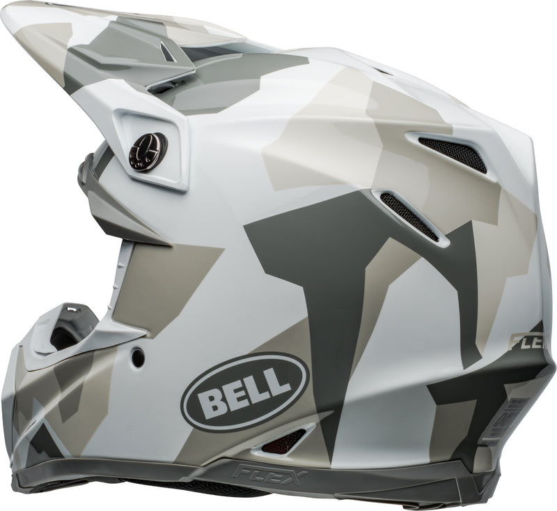 BELL Moto-9S Flex Helmet - Rover Gloss White Camo - Extra