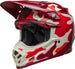 BELL Moto-9S Flex Helmet - Ferrandis Méchant Gloss Red/Silver - Main