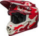 BELL Moto-9S Flex Helmet - Ferrandis Méchant Gloss Red/Silver - Main