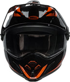 BELL MX-9 Adventure MIPS Helmet - Alpine Gloss Black/Orange - Extra