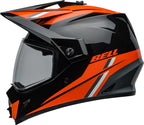 BELL MX-9 Adventure MIPS Helmet - Alpine Gloss Black/Orange - Extra