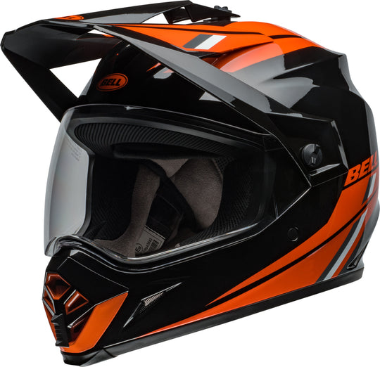 BELL MX-9 Adventure MIPS Helmet - Alpine Gloss Black/Orange - Main