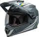 BELL MX-9 Adventure MIPS Helmet - Alpine Gloss Charcoal/Silver - Main