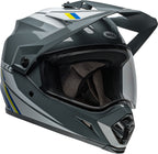 BELL MX-9 Adventure MIPS Helmet - Alpine Gloss Charcoal/Silver - Extra