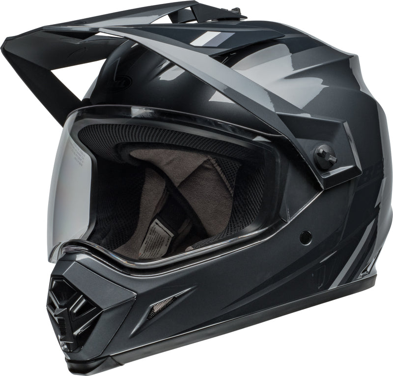 BELL MX-9 Adventure MIPS Helmet - Alpine Gloss Charcoal/Silver - Main