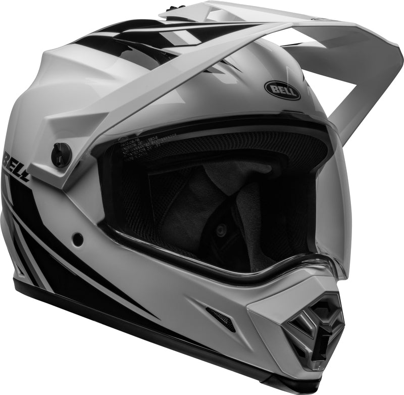 BELL MX-9 Adventure MIPS Helmet - Alpine Gloss White/Black - Extra