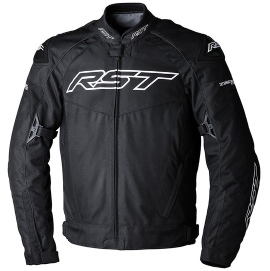 RST TracTech Evo 5 CE Jacket Textile - Black/Black/Black - Main