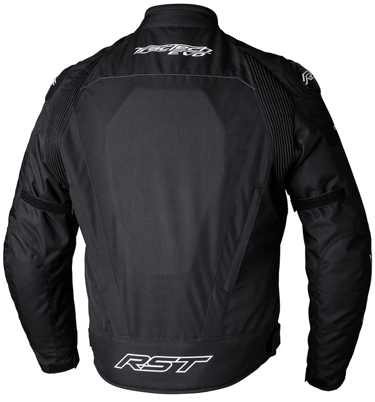 RST TracTech Evo 5 CE Jacket Textile - Black/Black/Black - Extra