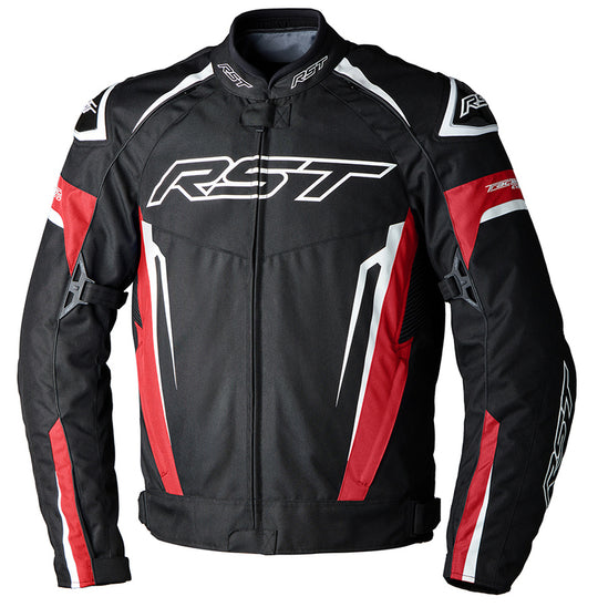 RST TracTech Evo 5 CE Jacket Textile - Red/Black/White - Main