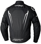 RST TracTech Evo 5 CE Jacket Textile - Black/White/Black - Extra