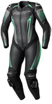 RST Suit TracTech Evo 5 Ladies Leather Suit - Black/Aqua/Grey - Main